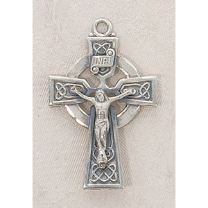 Large Sterling Silver Celtic Cross