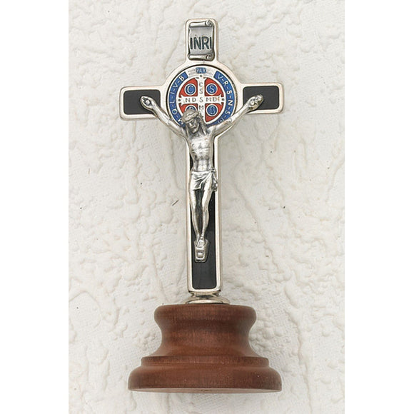 Standing St. Benedict Crucifix