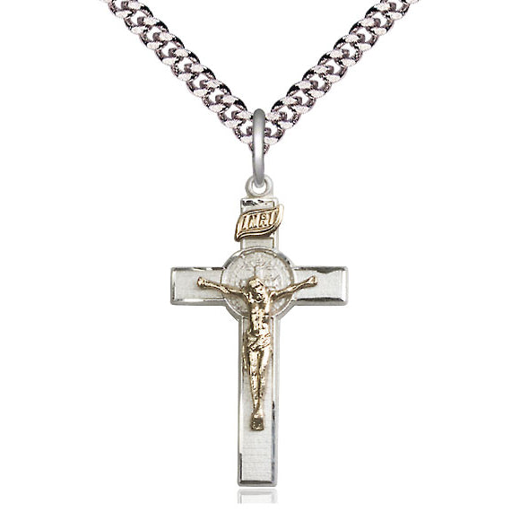 St. Benedict 2-Tone Crucifix