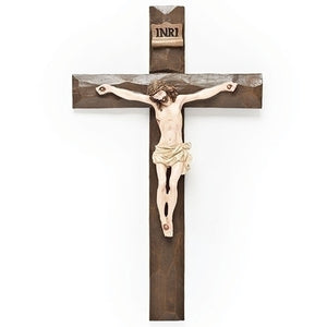 12" Textured Crucifix