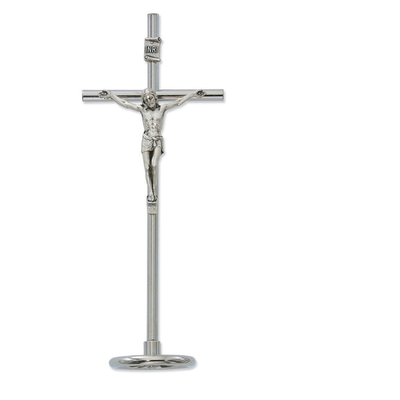 Standing Metal Crucifix
