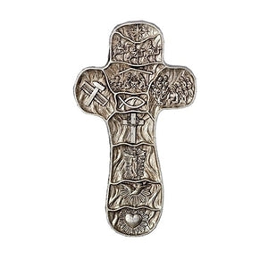 12" Christ's Story Wall Cross