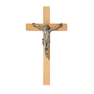 6" James Brennan Wood Crucifix