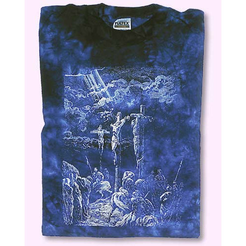 Crucifixion Tie-Dyed T-Shirt