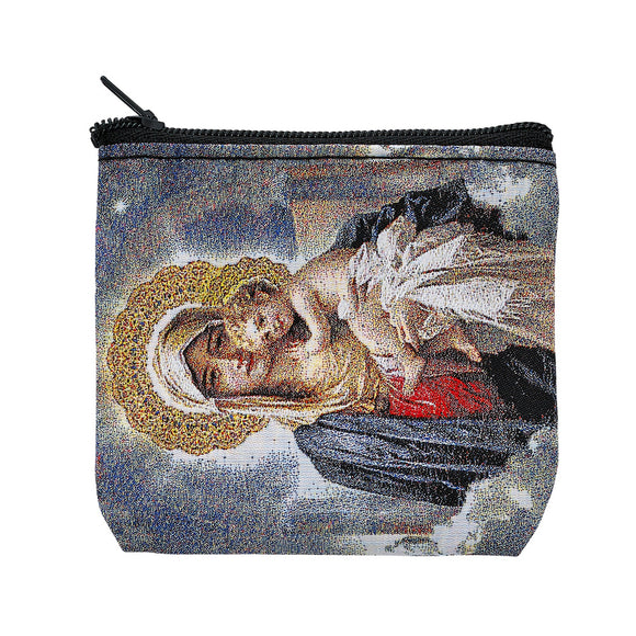 Mother & Child Rosary Pouch