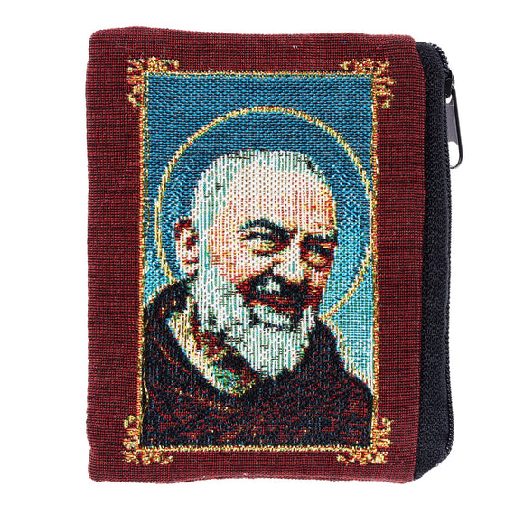 St. Padre Pio Rosary Pouch