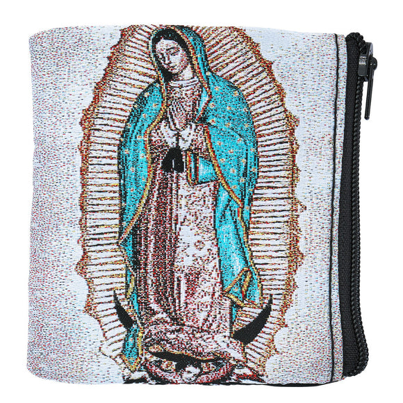Our Lady of Guadalupe Rosary Pouch