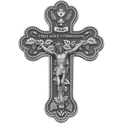 Metal First Holy Communion Crucifix