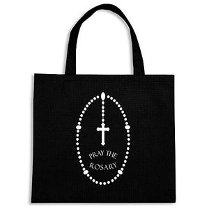 Pray the Rosary Tote Bag