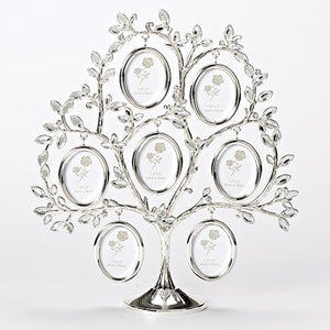 Silver Family Photo Tree