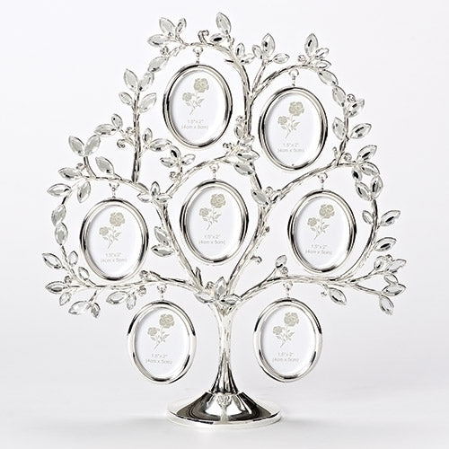 Silver Family Photo Tree