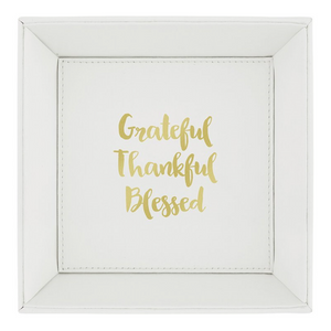 Grateful, Thankful, Blessed Tabletop Tray