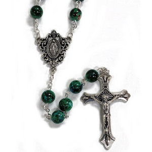 Marbled Green Rosary
