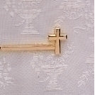 Gold Plated Cross Tie Bar