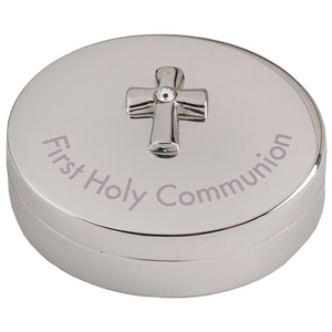 Silver First Communion Heirloom Box