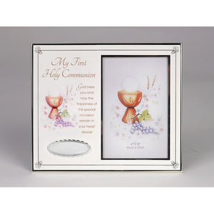 Rectangle Silver First Communion Frame