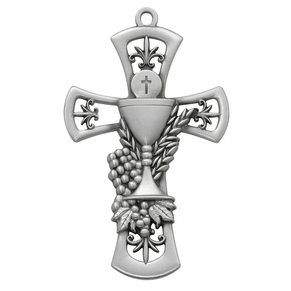Pewter First Communion Cross