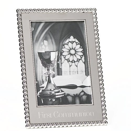 Mirrored First Communion Frame – The Catholic Gift Store