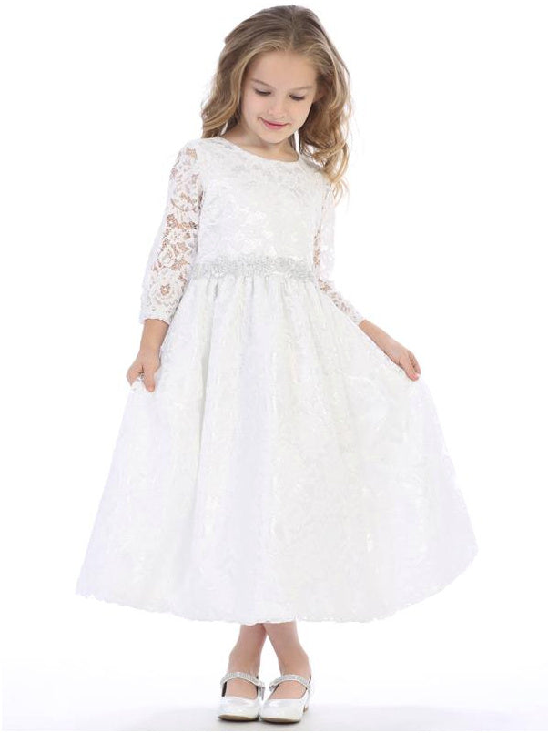 Lace First Communion Gown 10