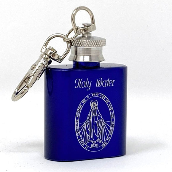 Miraculous Medal Stainless Steel Holy Water Bottle