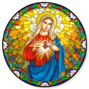 Immaculate Heart of Mary Static Sticker