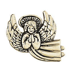 Praying Flying Angel Lapel Pin