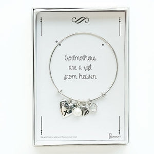 Adjustable Godmother Charm Bracelet