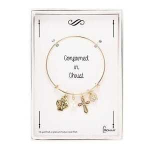 Confirmation Gold Charm Bracelet