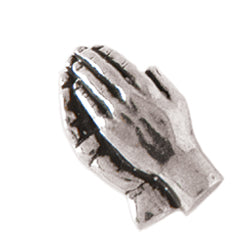 Praying Hands Pewter Lapel Pin