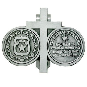 Policeman's Prayer Visor Clip