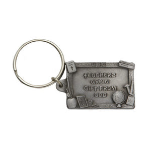 Teachers are a Gift From God Keychain