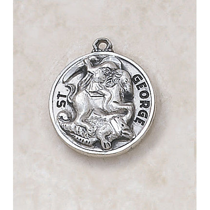 St. George Sterling Silver Medal