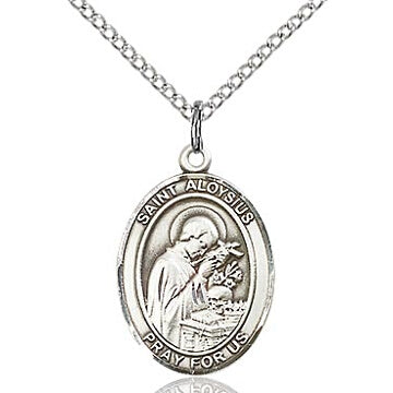 St. Aloysius Sterling Silver Medal