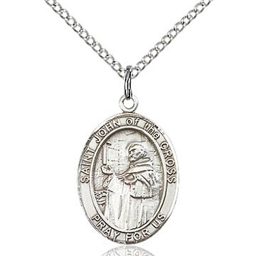 St. John of the Cross Oval Sterling Silver Medal