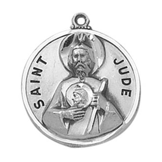 St. Jude Sterling Silver Medal Round