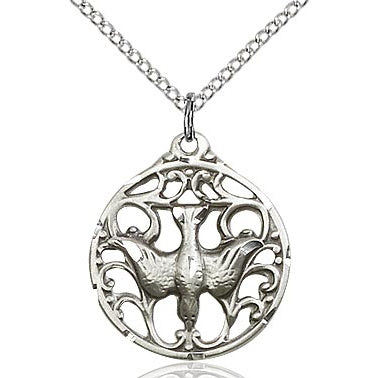 Sterling Silver Holy Spirit Necklace