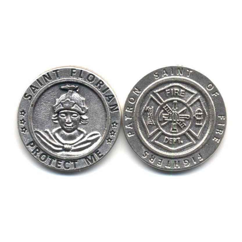 Token Fireman Fireman Pocket Token – The Catholic Gift Store