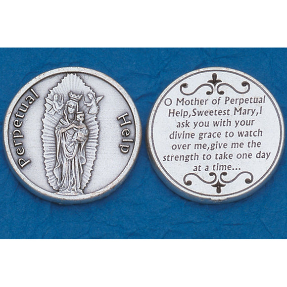 Our Lady of Perpetual Help Pocket Token