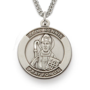 St. Dennis Sterling Silver Medal