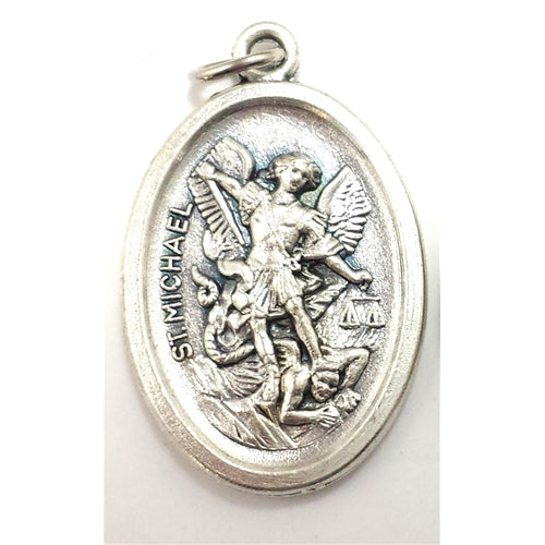 Oval St. Michael Medal