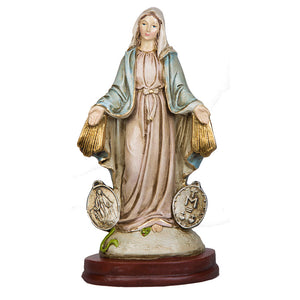 Our Lady of Grace with Miraculous Medals