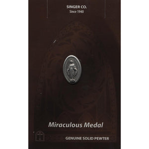 Miraculous Medal Lapel Pin