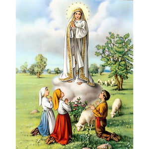 Our Lady of Fatima Carded 8" x 10" Print