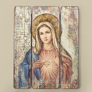 Immaculate Heart Decorative Panel