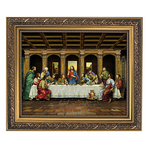 Last Supper Framed Print