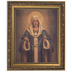 Our Lady of the Rosary Framed Print