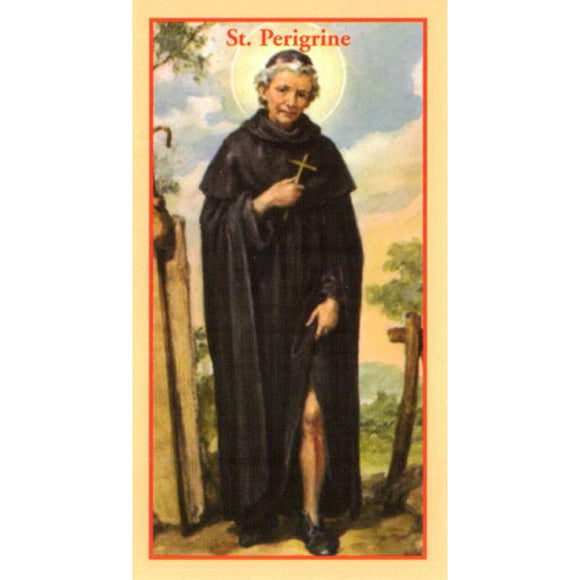 St. Peregrine Prayercard