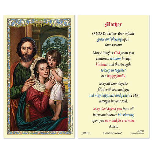 Holy Family Mother Prayer
