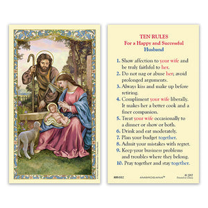 Holy Family Husband Prayer