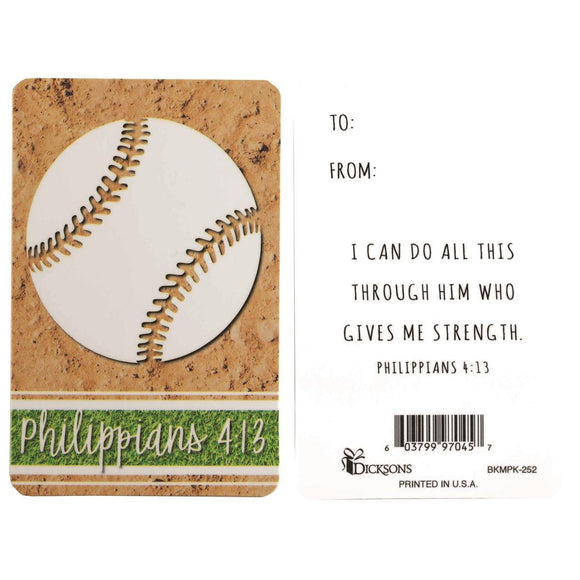Baseball Pocket Prayer Card